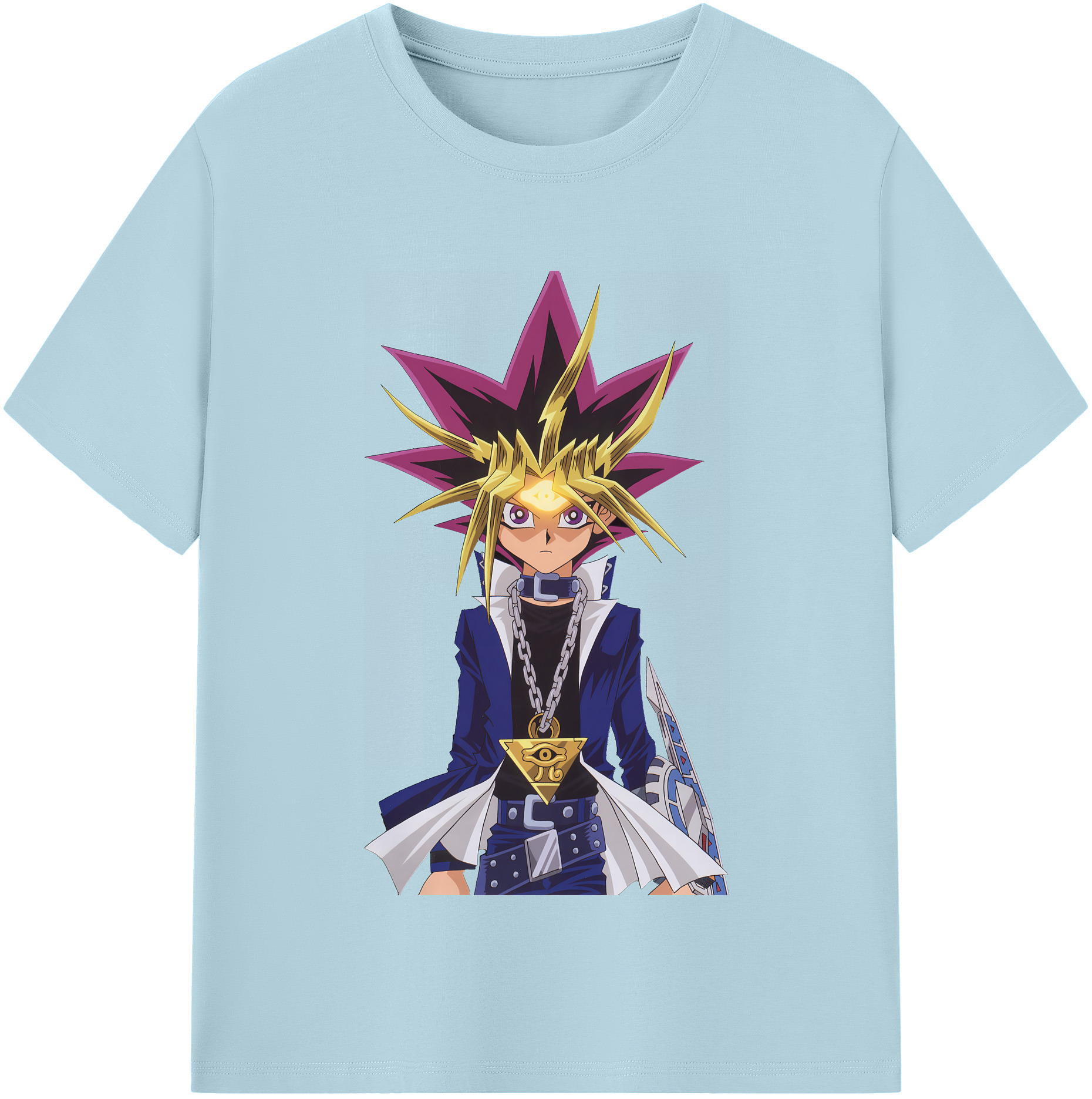 （画像用） 遊☆戯☆王 Yu-Gi-Oh! 綿100％半袖Tシャツ（フロントプリント）